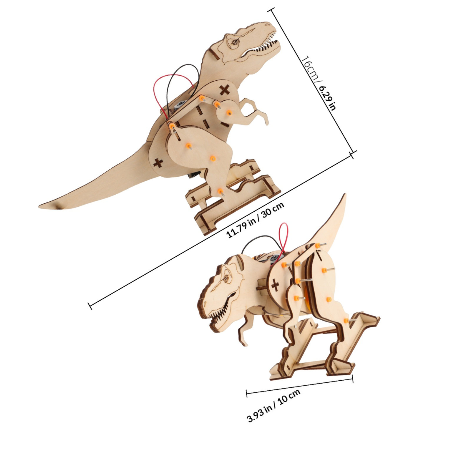 Kit Puzzle Dinosaurus Kayu unt - Science Experiment Kit ulasan dan harga