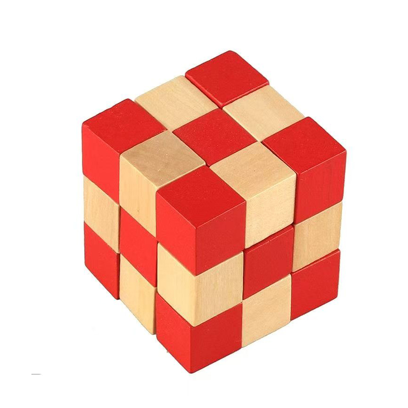Teka-teki Kubus Ular Kayu Lati - Wooden Puzzle Kids ulasan dan harga