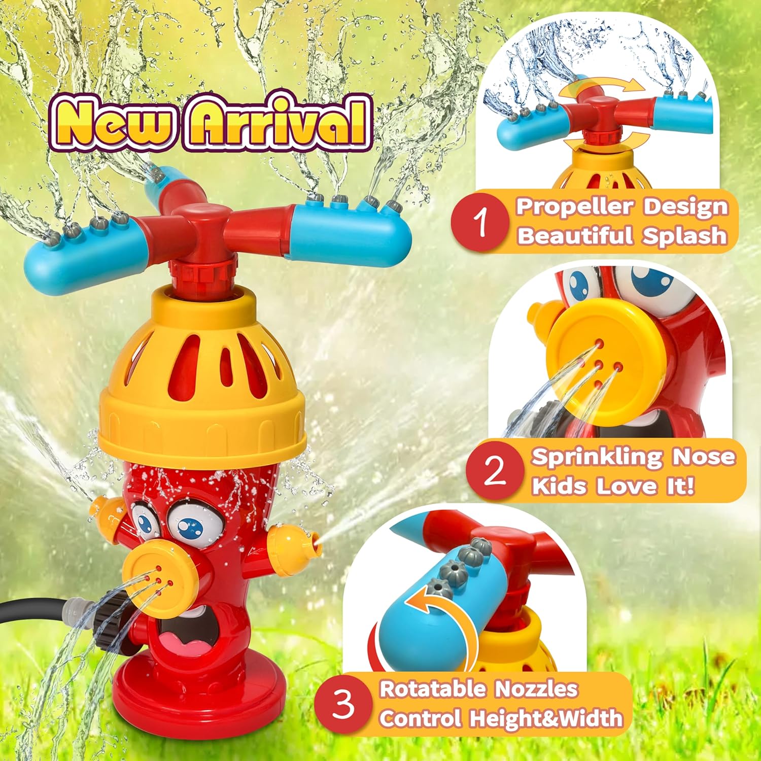 Mainan Semprotan Air Hidran un - Kids Yard Toys ulasan dan harga