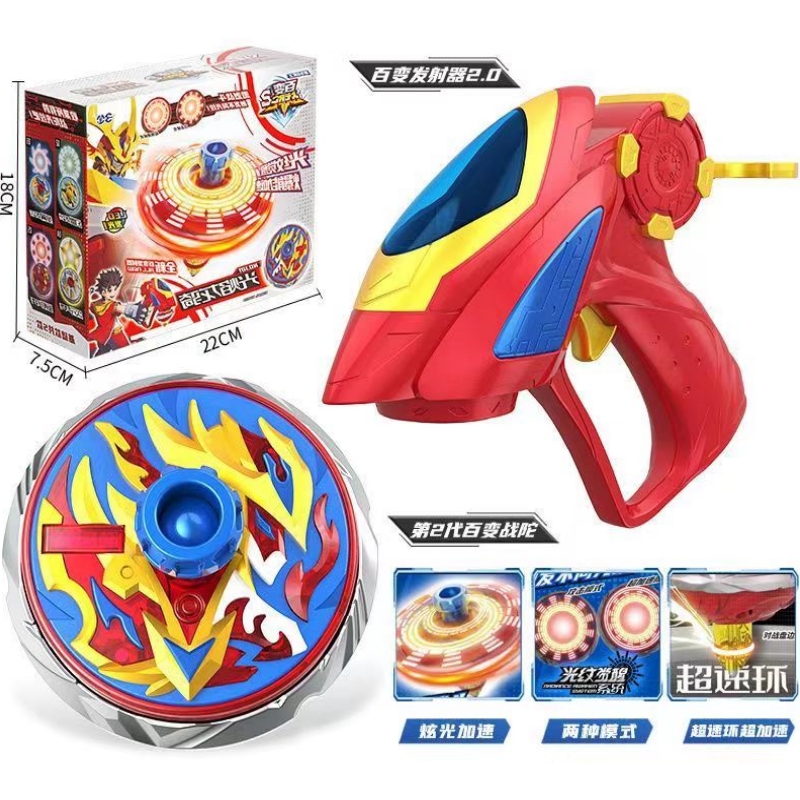 Perubahan Super perang seranga - Spin Top Gyro Toy ulasan dan harga