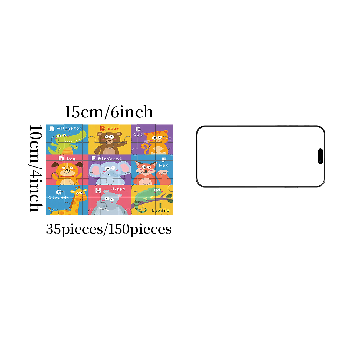 1 Buah Puzzle Jigsaw Kayu Eduk - Wooden Puzzle Kids ulasan dan harga