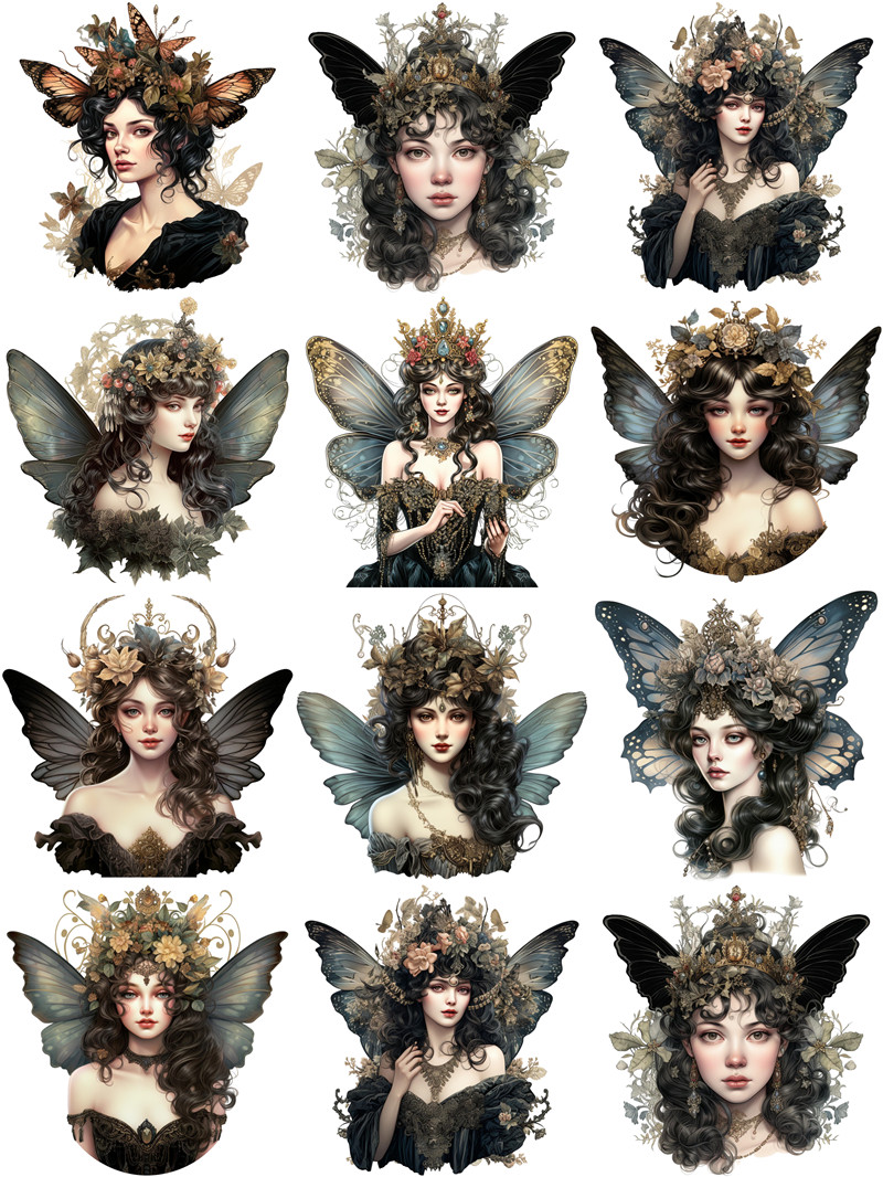 Victoria Elf Girl stiker keraj - Kids Toys Victoria ulasan dan harga
