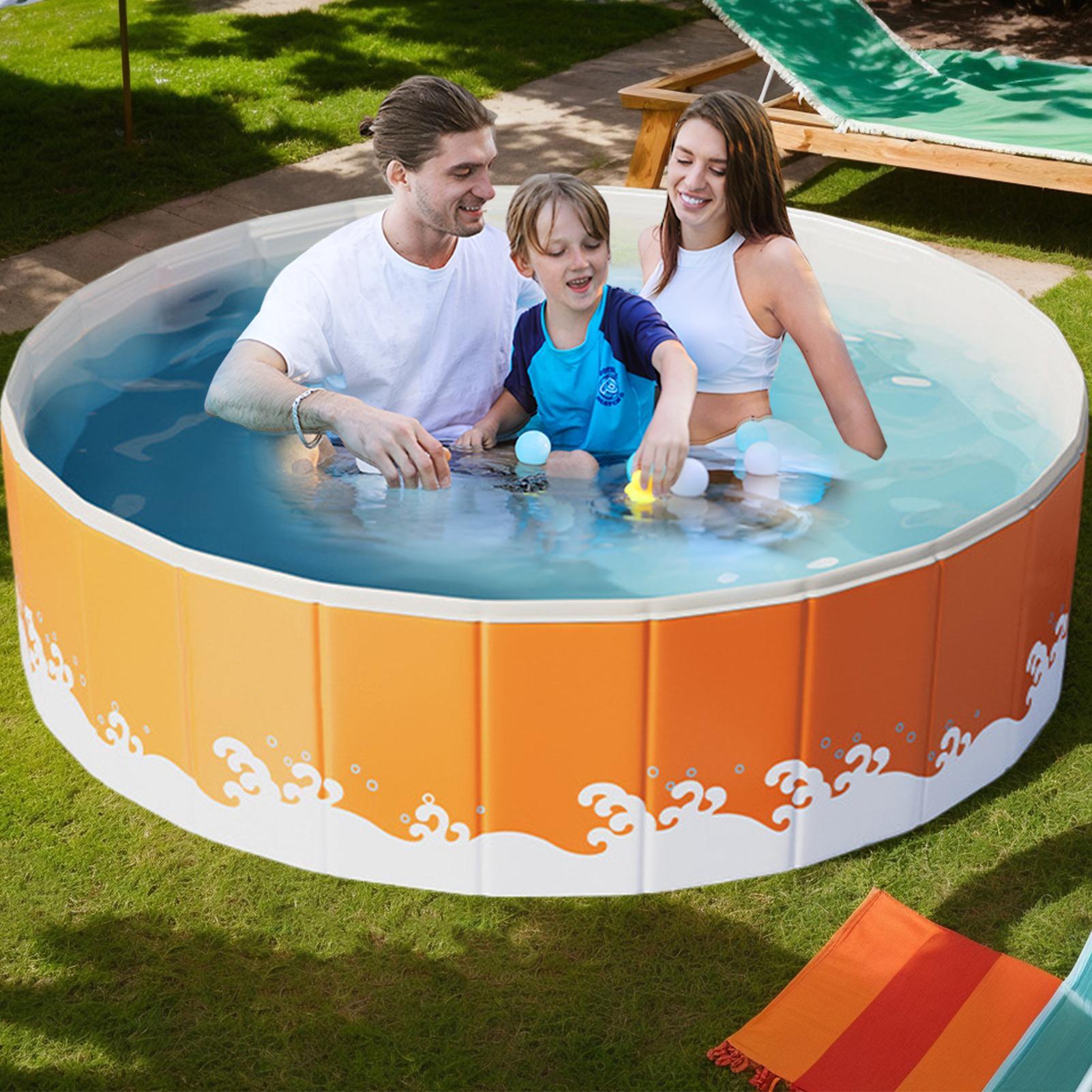 Kolam Renang Tahan Aus Portabe - Kids Yard Toys ulasan dan harga