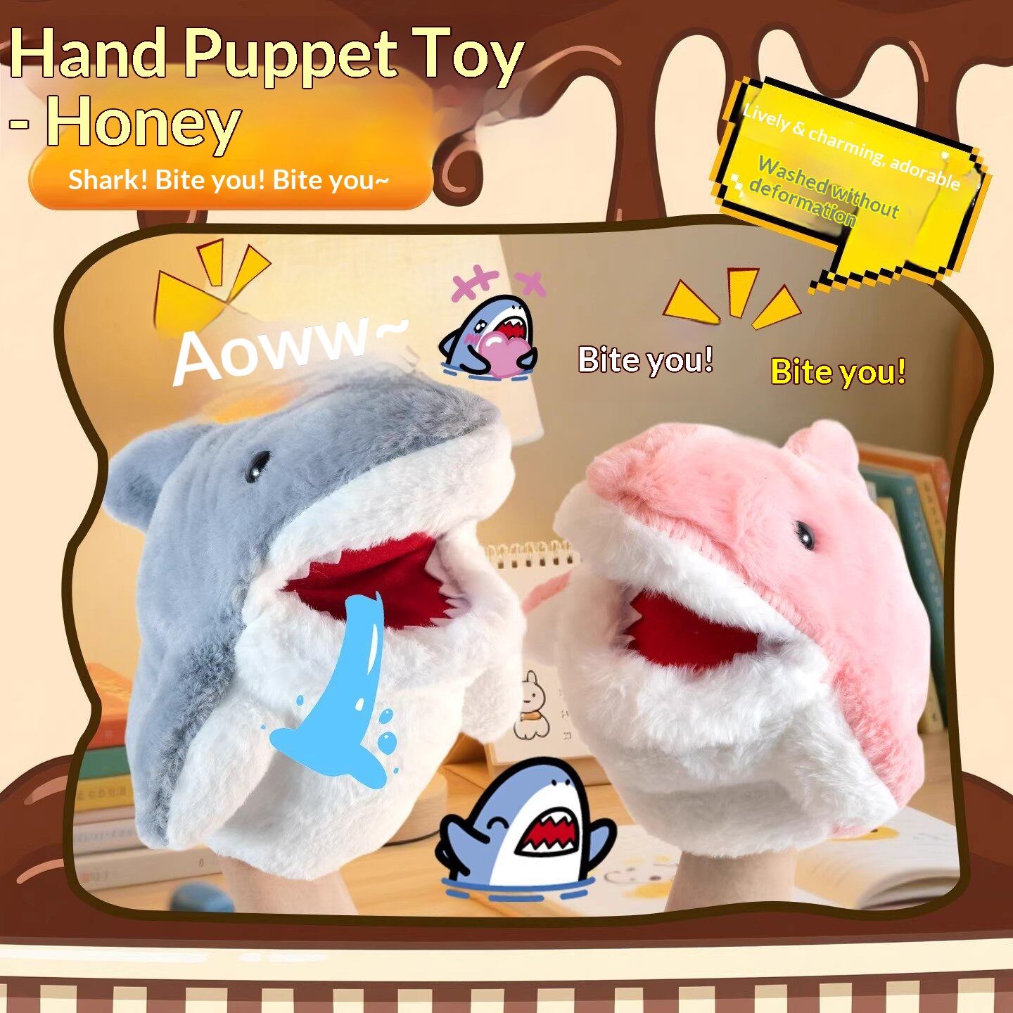 Boneka Tangan Hiu Boneka Hiu P - Kids Toys And Games ulasan dan harga