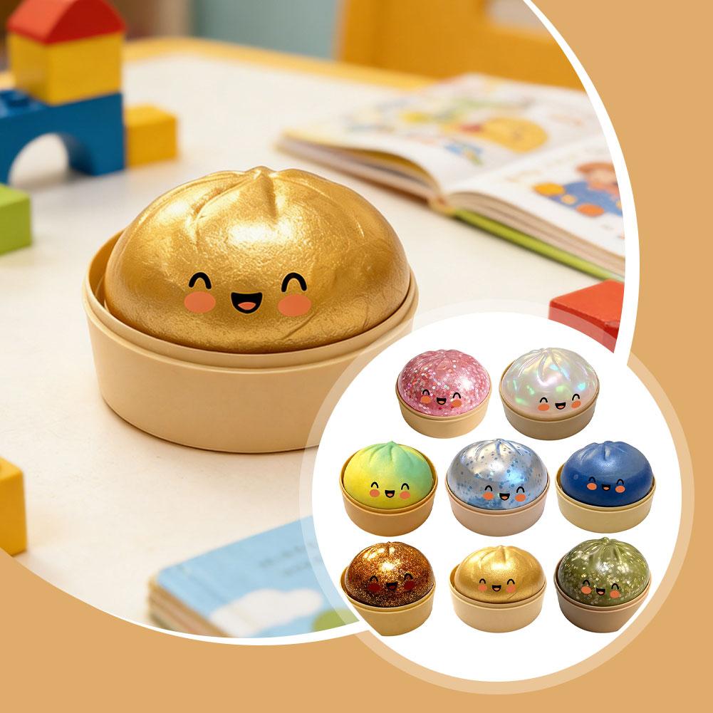 Mainan Squishy Pangsit Simulas - Kids Toys Dumplings ulasan dan harga