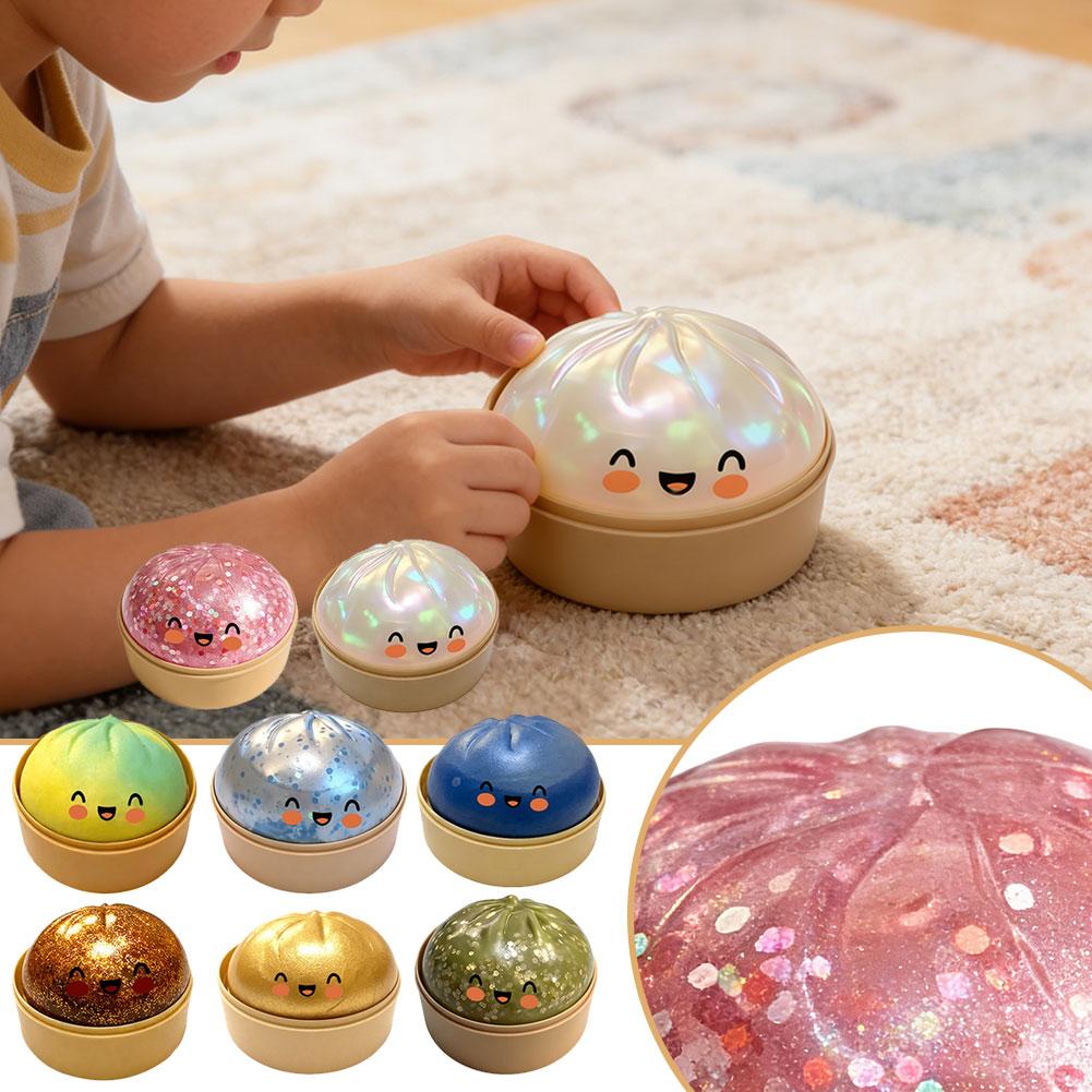 Mainan Squishy Pangsit Simulas - Kids Toys Dumplings ulasan dan harga