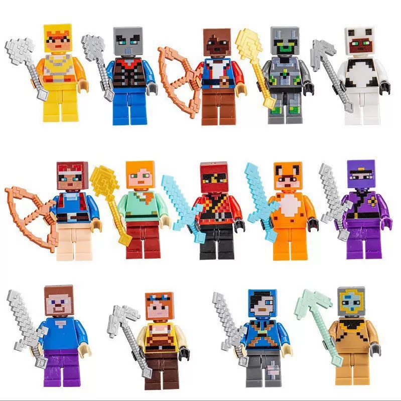 30/60 Buah Blok Bangunan Kartu - Lego Building Blocks ulasan dan harga