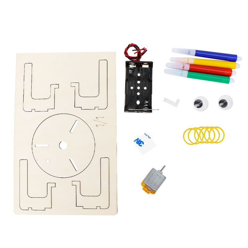Robot Grafiti Getaran Listrik  - Science Experiment Kit ulasan dan harga