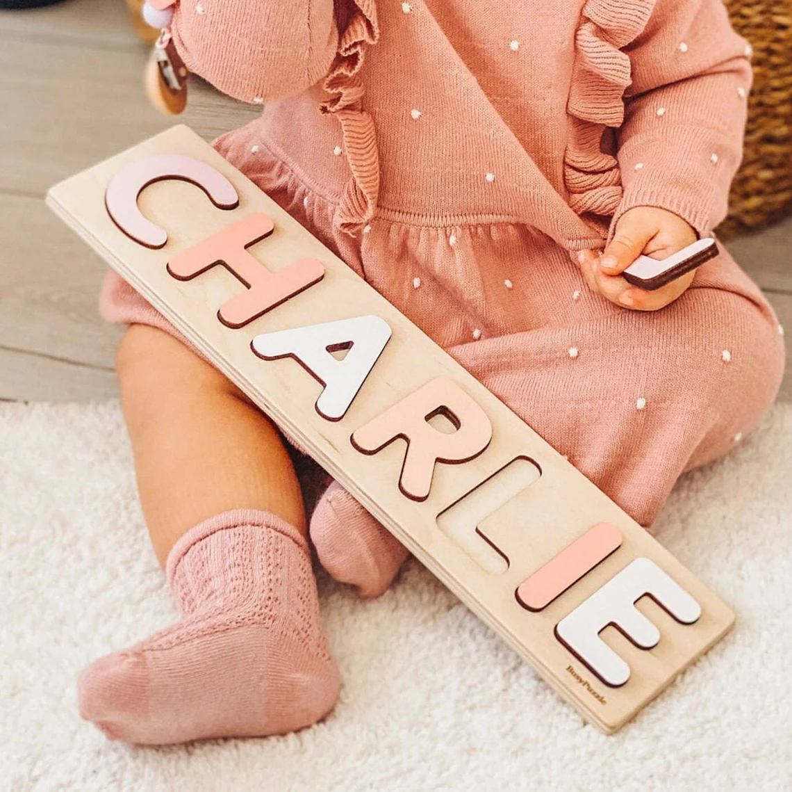 Teka-teki Nama yang Dipersonal - Wooden Puzzle Kids ulasan dan harga