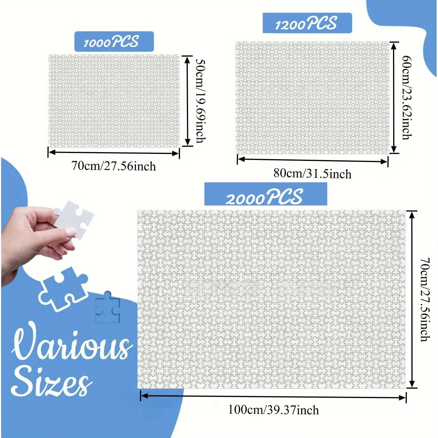 500/1000/1200/2000 Buah Puzzle - Kids Toys And Games ulasan dan harga