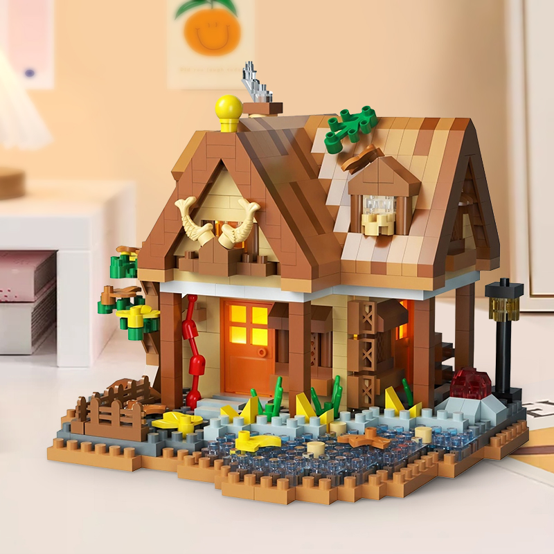Mainan Model Rumah Pohon Kayu  - Wooden Puzzle Kids ulasan dan harga