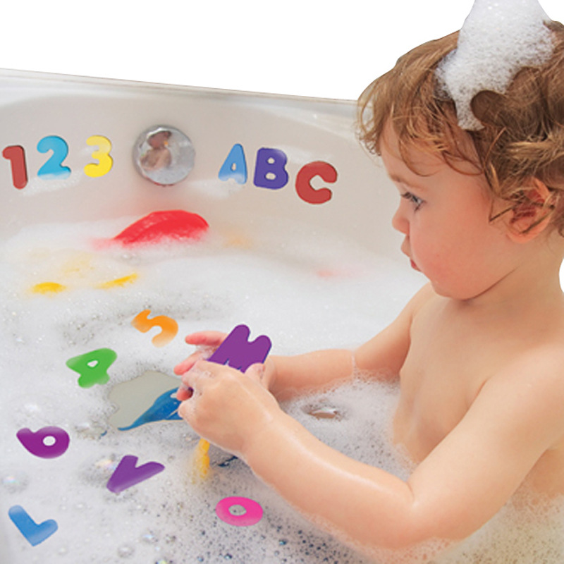 Mainan Mandi Bayi Anak-anak Ma - Bath Letter Number Foam ulasan dan harga