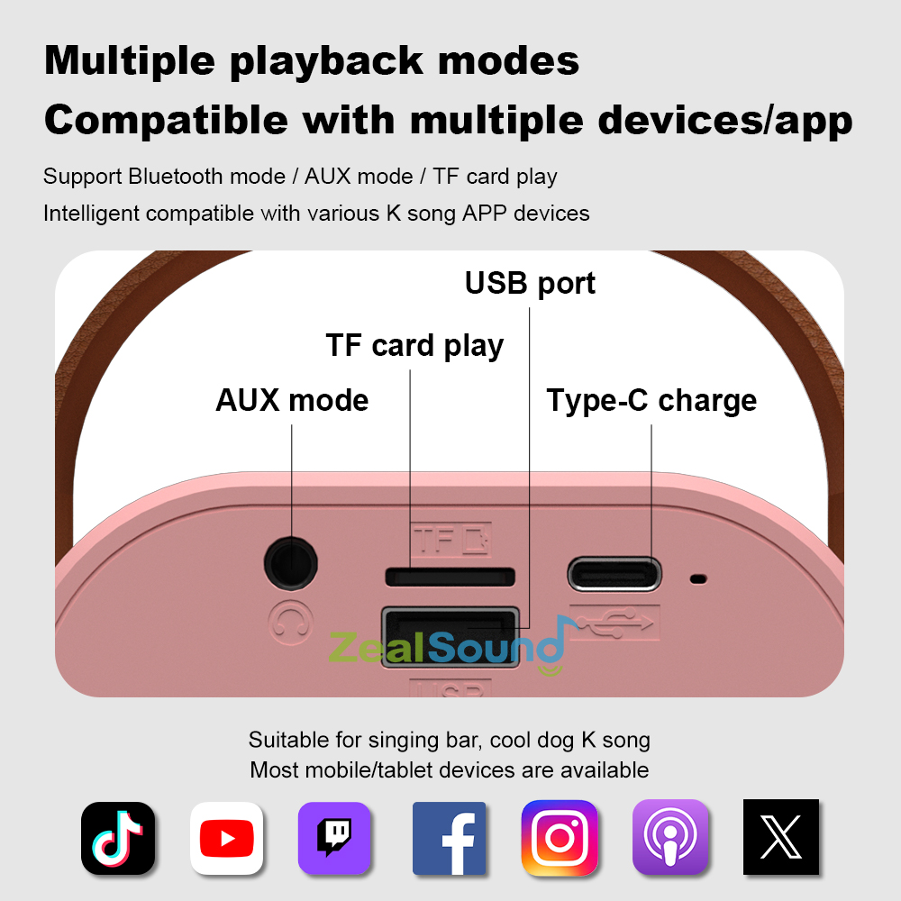 Mesin Karaoke Bluetooth Asli H - Kids Microphone Karaoke ulasan dan harga