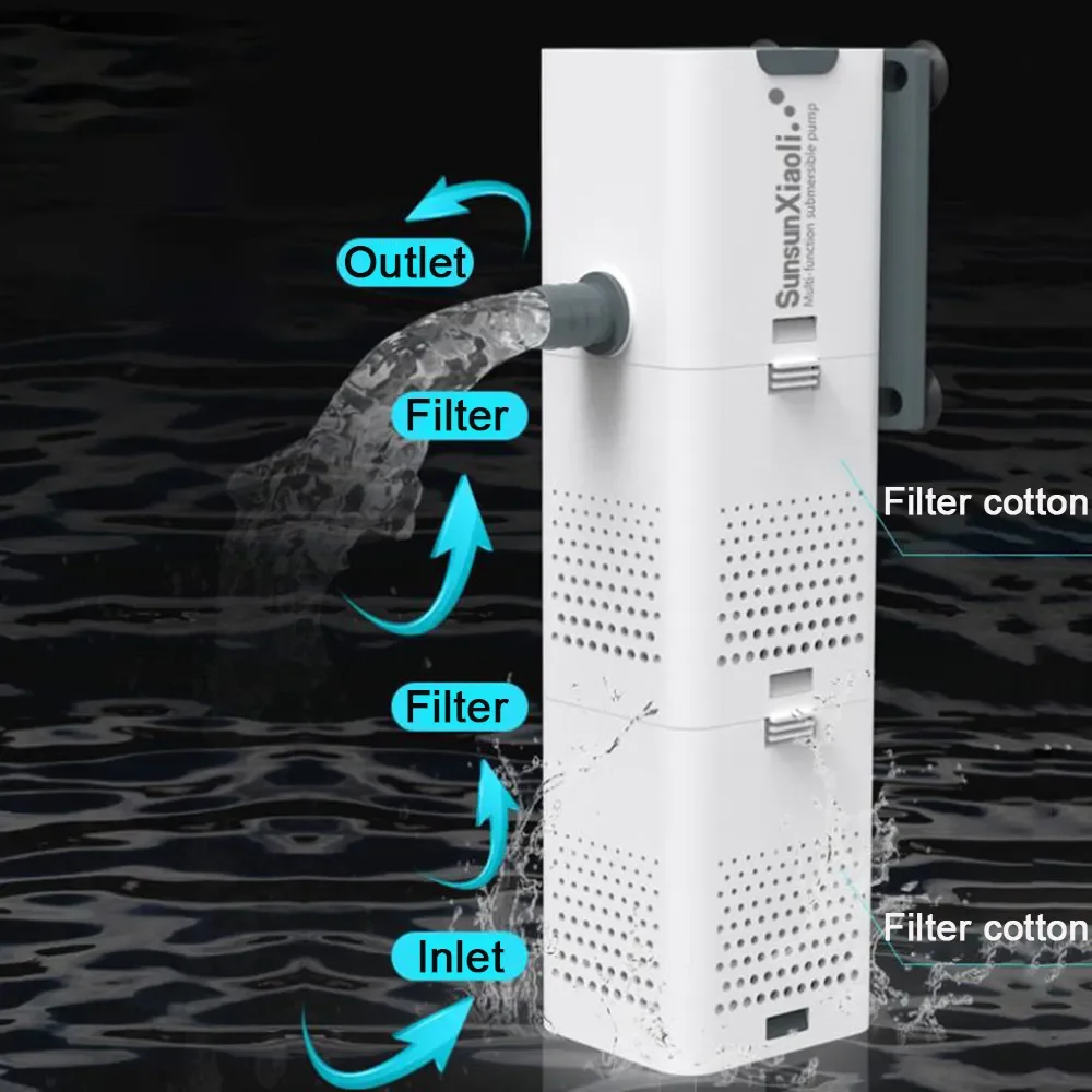 Filter pompa akuarium 3 In 1,  - Bubble Machine Outdoor ulasan dan harga