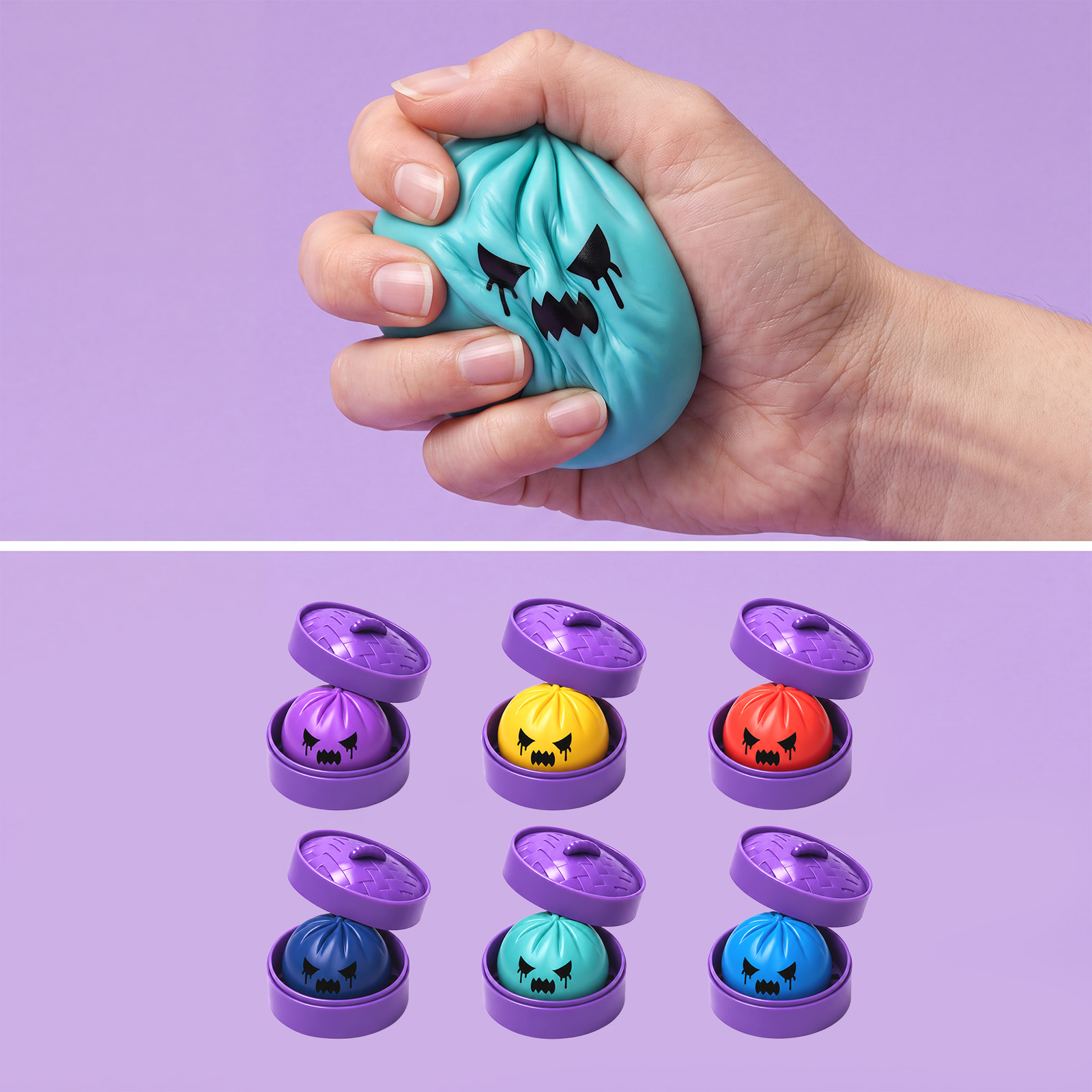 Mainan Squishy Bola Hantu Hall - Kids Toys Dumplings ulasan dan harga