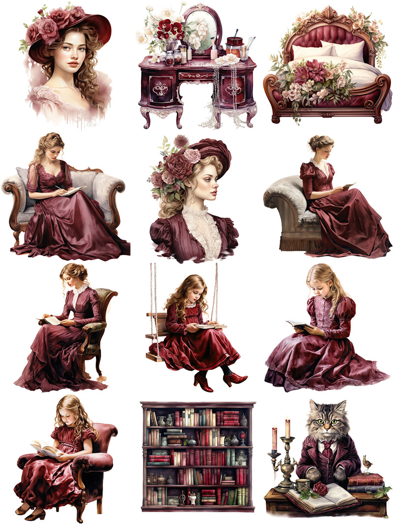 Stiker Victoria wanita Retro k - Kids Toys Victoria ulasan dan harga