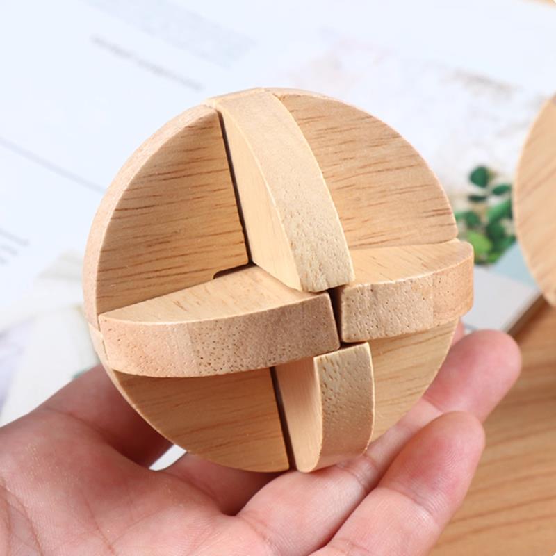 Teka-teki Bola Kayu Klasik Lu  - Wooden Puzzle Kids ulasan dan harga