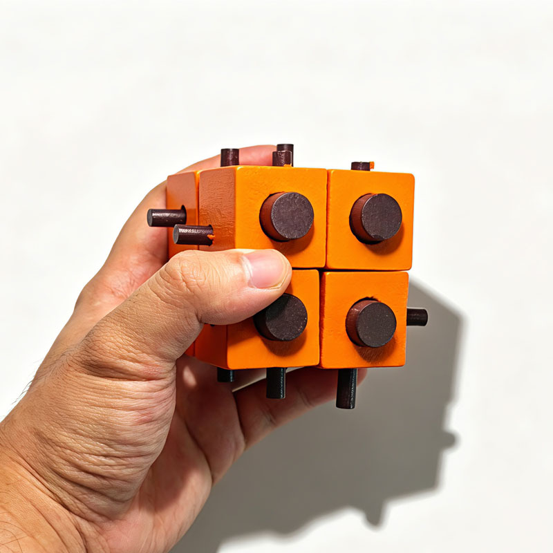 Teka-Teki Kayu Luban Lock yang - Wooden Puzzle Kids ulasan dan harga
