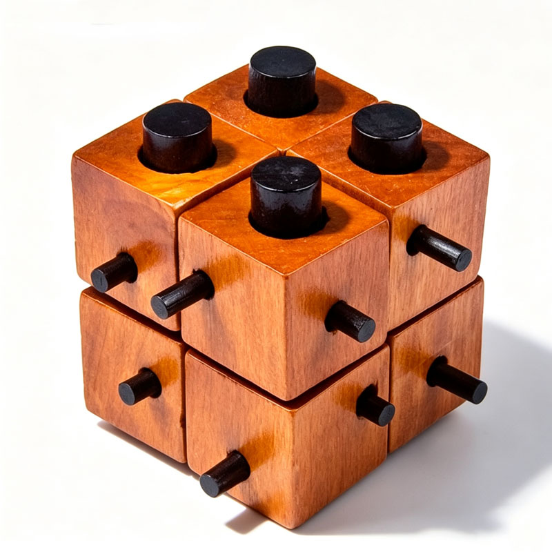 Teka-Teki Kayu Luban Lock yang - Wooden Puzzle Kids ulasan dan harga