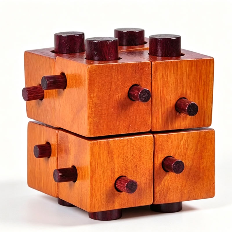 Teka-Teki Kayu Luban Lock yang - Wooden Puzzle Kids ulasan dan harga