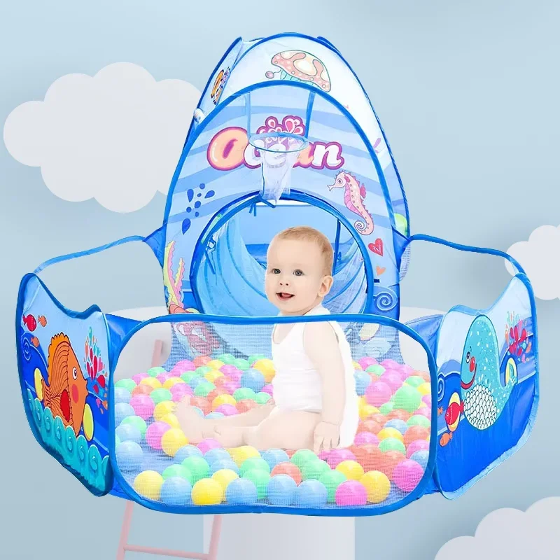 Tenda Bermain Anak 3 in 1 Port - Kids Yard Toys ulasan dan harga