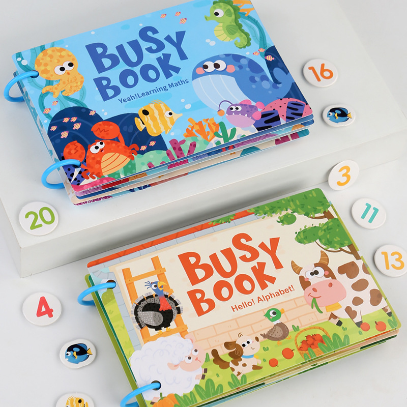 Buku Aktivitas Bayi Montessori - Kids Toys 2 Year Old ulasan dan harga