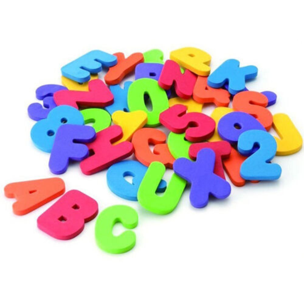 36 pcs Baru untuk Unisex  Alat - Bath Letter Number Foam ulasan dan harga