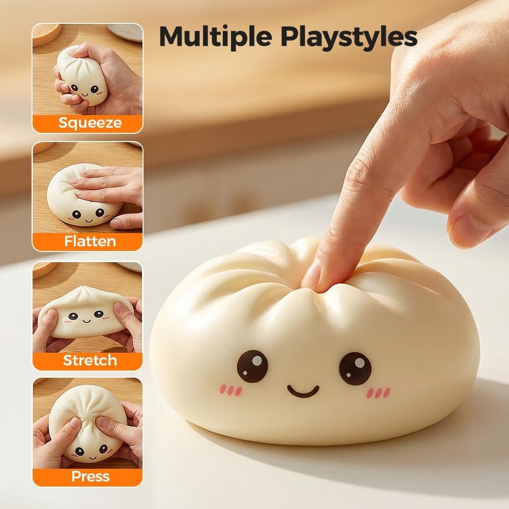 Bola Stres Pangsit Besar denga - Kids Toys Dumplings ulasan dan harga