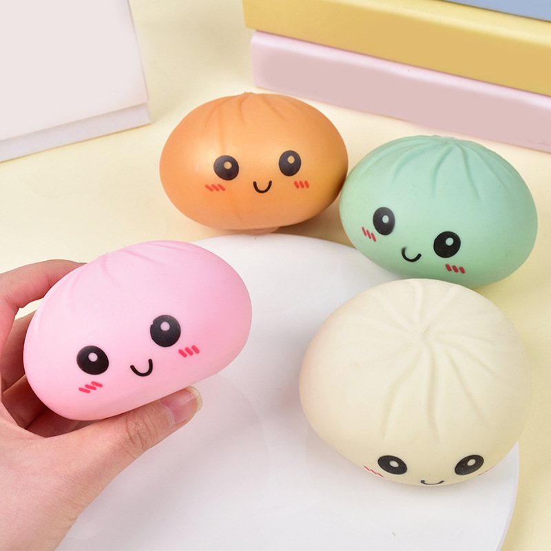 Mainan Squishy Mini Bentuk Pan - Kids Toys Dumplings ulasan dan harga
