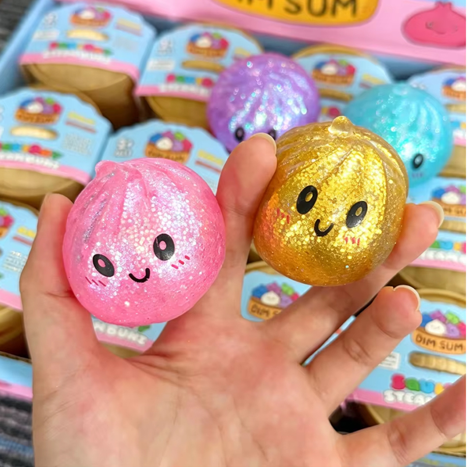Glitter Dumpling Squishy ULTRA - Kids Toys Dumplings ulasan dan harga