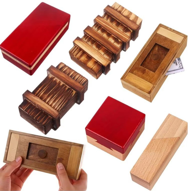 Kotak Puzzle Kayu dengan Kompa - Wooden Puzzle Kids ulasan dan harga